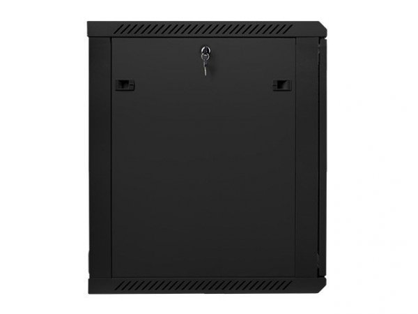 Lanberg Szafa instalacyjna wisząca 19&#039;&#039; 15U 600X600mm czarna (drzwi      szklane)