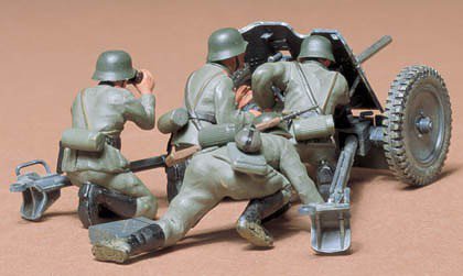 Tamiya Model plastikowy German 37 mm Anti-tank Gun
