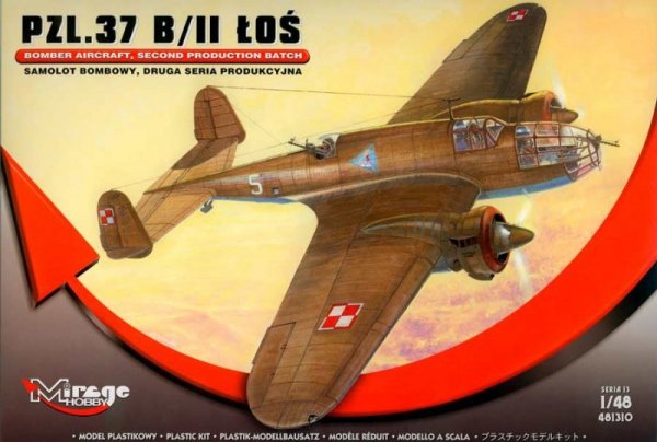Mirage PZL.37 B/II Łoś Samolot Bombowy