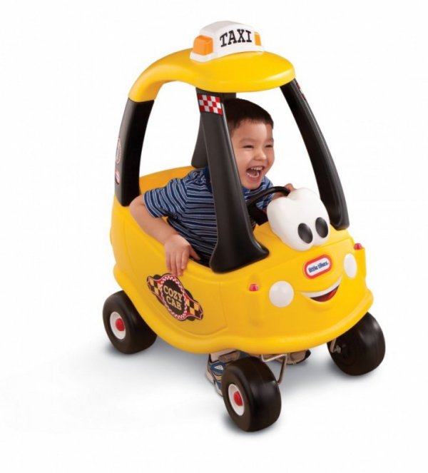 Little Tikes Samochód Cozy Coupe żółty Taxi