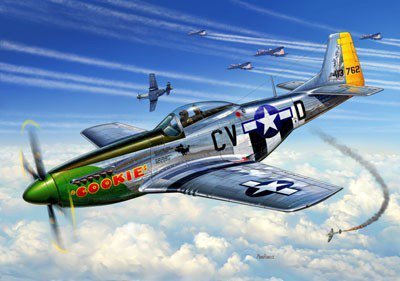 Revell Model plastikowy P-51D Mustang
