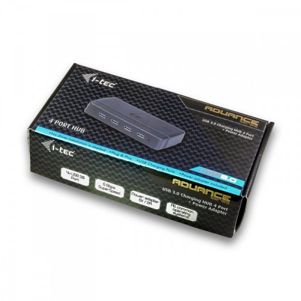 i-tec USB 3.0 Charging HUB 4 port z zasilaczem