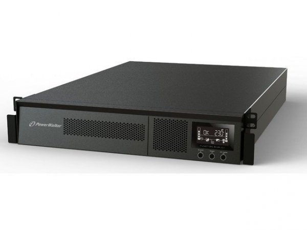 PowerWalker UPS On-Line 1000VA PF1 USB/RS232, LCD, 8x IEC OUT, Rack 19&#039;&#039;/Tower