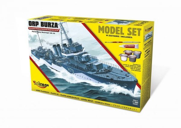 Mirage ORP &#039;Burza&#039; wz.44 [Polski Niszczyciel II WŚ]