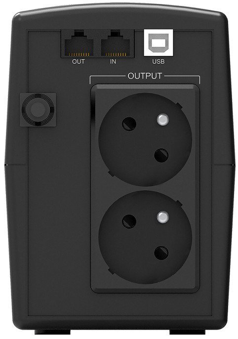 PowerWalker Zasilacz awaryjny line-interactive 800VA STL FR 2x PL 230V, USB, RJ11/45 In/Out
