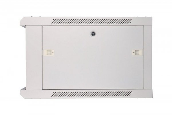 Extralink Szafka wisząca rack 6U 600x600 szara szklane drzwi
