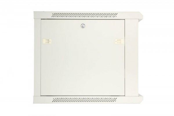 Extralink Szafka wisząca rack 9U 600x450 szara metalowe drzwi