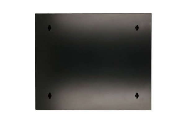 Extralink Szafka wisząca rack 12U 600x600 czarna dwusekcyjna