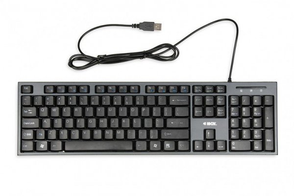 iBOX Zestaw klawiatura + mysz IBOX IKMS606 (USB 2.0; (US); czarna, optyczna; 800 DPI)