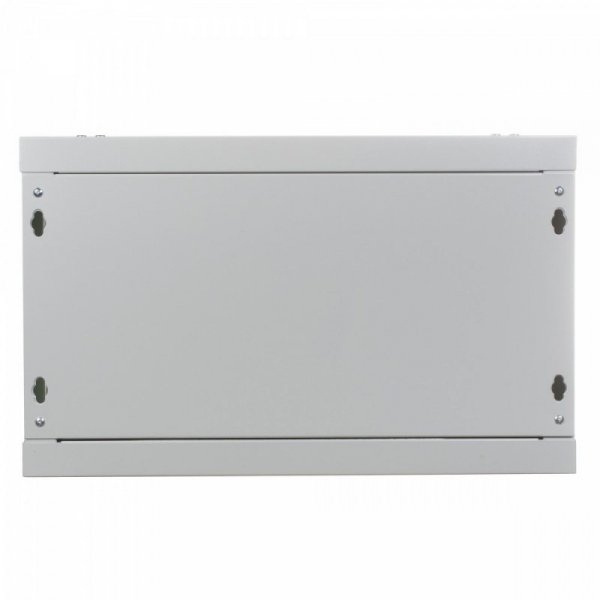 Digitus Szafa wisząca jednosekcyjna 19&quot; 6U 368/600/450mm, drzwi szklane, szara (RAL 7035)