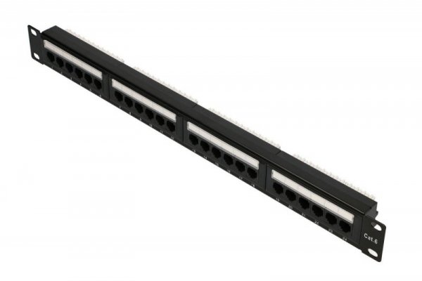Extralink Patchpanel 24 porty CAT6 UTP V2
