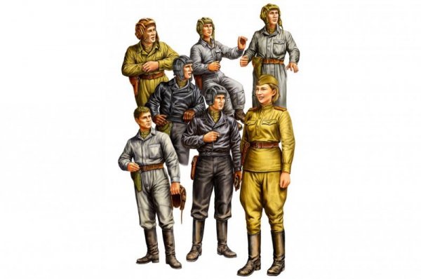 Hobby Boss Model plastikowy rosyjska załoga czołgu