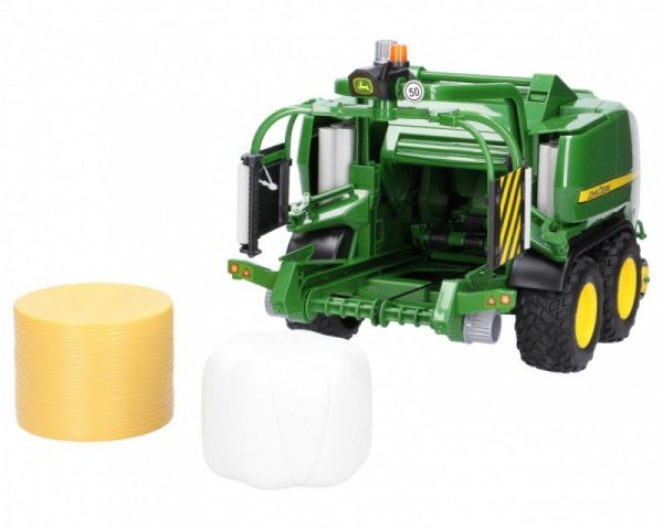 BRUDER Prasa rolująca do słomy John Deere C441R