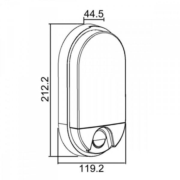 Maclean Lampa Led z czujnikiem ruchu 15W MCE340 GR