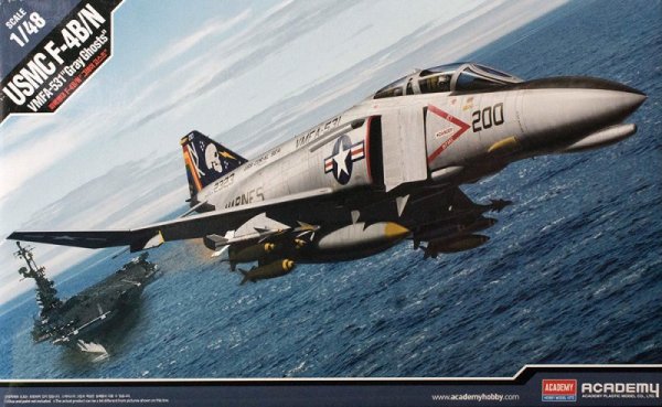 Academy Model plastikowy USNV F-4N VMFA- 531 Gray Ghosts