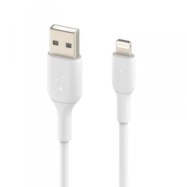 Belkin Kabel PVC USB-A to Lightning 15cm White