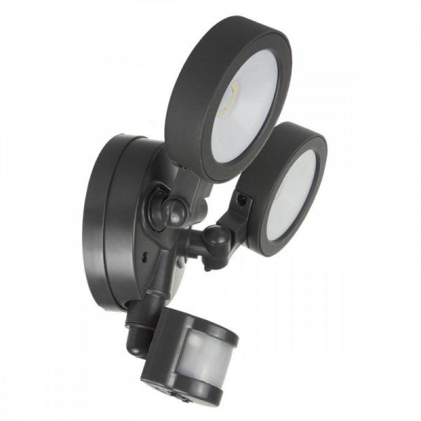 Maclean Ścienna lampa LED z czujnikiem PIR MCE368