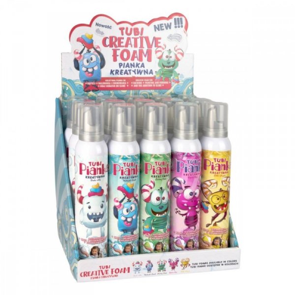 TUBAN Pianki Tubi mix 200 ml Display 15 sztuk