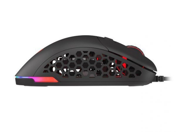 Genesis Mysz Xenon 800 lekka 16000 DPI podświetlenie RGB dla graczy lekka Czarna