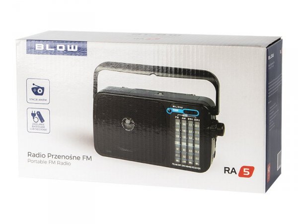 BLOW Radio przenośne AM/FM RA5