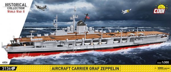 Cobi Klocki Klocki Aircraft Carrier Graf Zeppelin