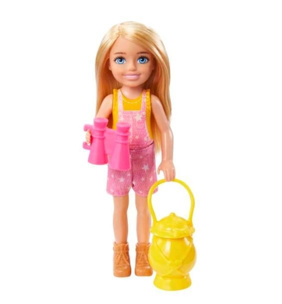 Mattel Zestaw Barbie Kemping Chelsea Lalka + śpiwór
