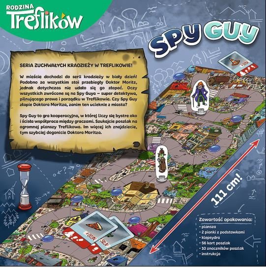 Trefl Gra Spy Guy Szpieg  Trefliki