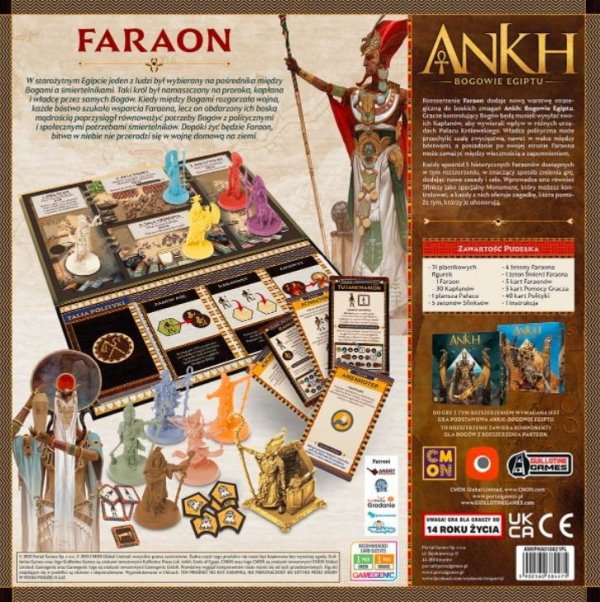 Portal Games Dodatek Faraon do gry ANKH (PL)
