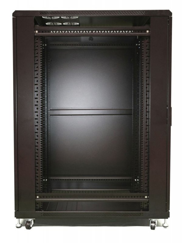 Extralink Szafa rack 27U 600x800mm czarna stojąca