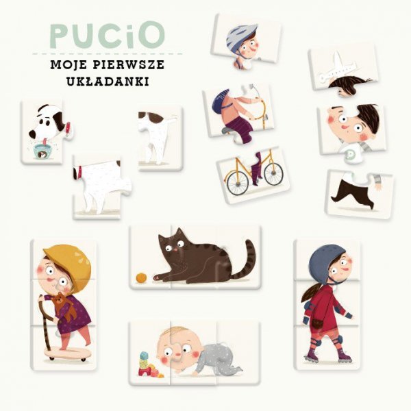 Nasza księgarnia Puzzle Pucio Moje pierwsze układanki