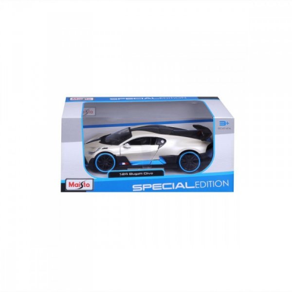 Maisto Model kompozytowy Bugatti Divo 1/24 biały