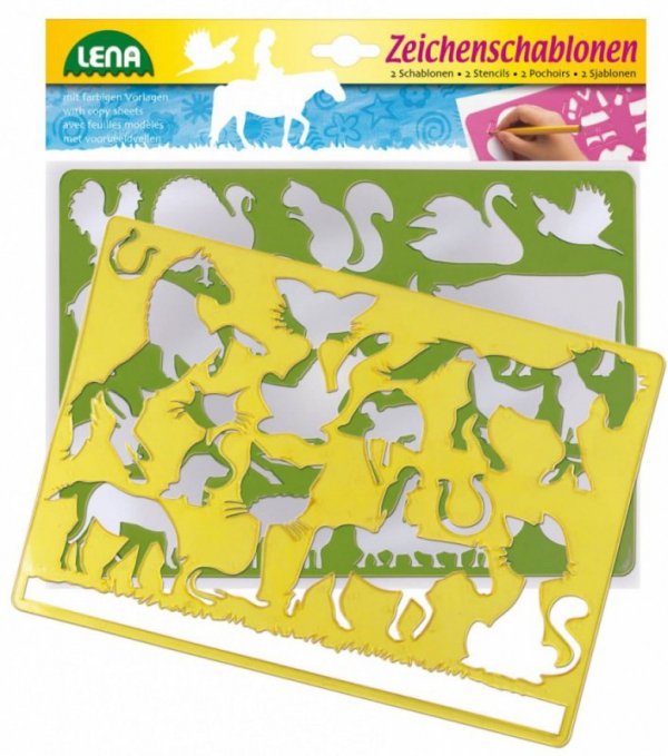 Lena Szablony - Konie i koty