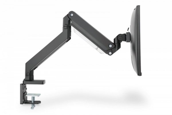 Digitus Ramię biurkowe pojedyncze z zaciskiem, 1xLCD, max. 35&quot;, max. obciążenie 15kg, ze sprężyną gazową