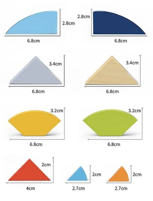 iWood Gra układanka Jajko tangram w puszce