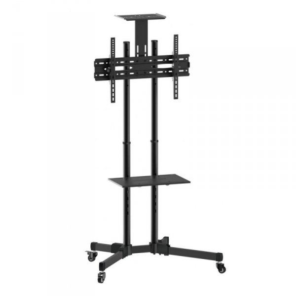 Techly Mobilny stojak do tv 37-70 cali 50kg, dwie półki