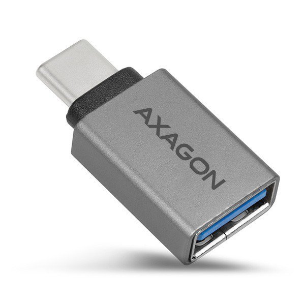 AXAGON RUCM-AFA Redukcja, USB 3.1 Type-C męska -&gt; Type-A żeńska ALU