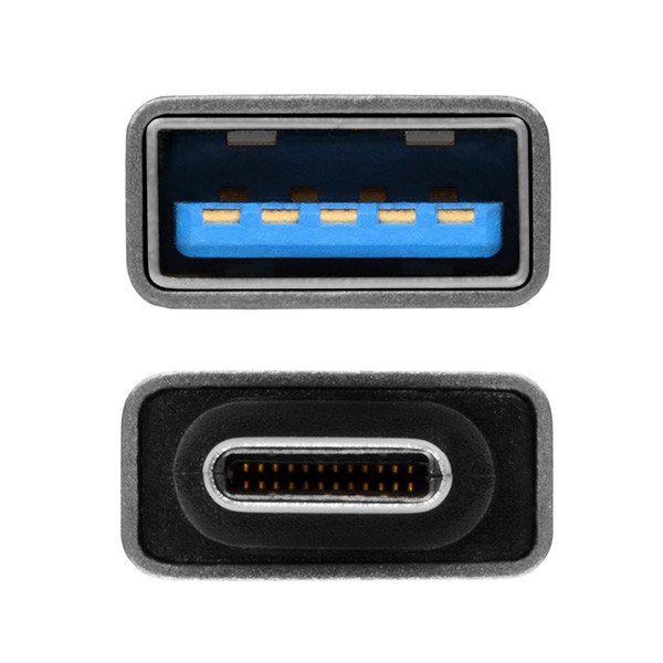 AXAGON RUCM-AFA Redukcja, USB 3.1 Type-C męska -&gt; Type-A żeńska ALU