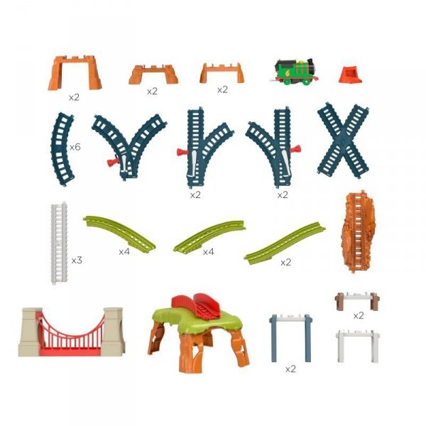 Fisher Price Pociąg Tomek i Przyjaciele Piotruś i zestaw torów