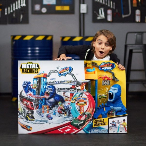 ZURU Metal Machines Garaż Atak Goryla