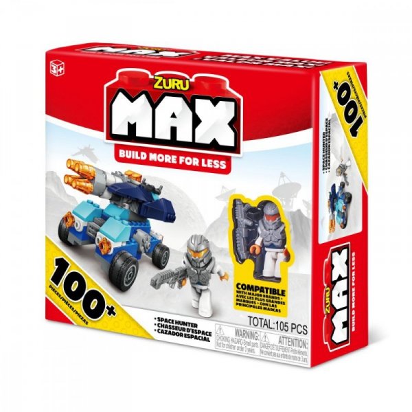 ZURU Max Build Zestaw klocków 100+ elementów mix