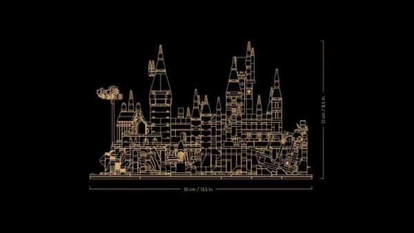 LEGO Harry Potter 76419 Klocki Zamek Hogwart i błonia