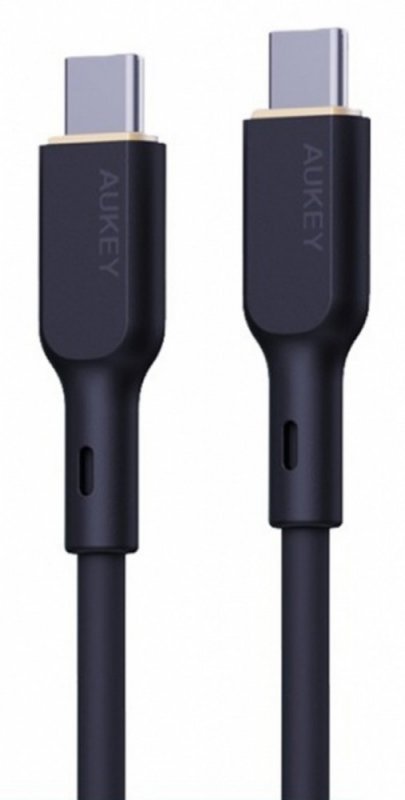 AUKEY CB-SCC101 silikonowy kabel USB C - USB C | 1m | 5A | 100W PD | 20V