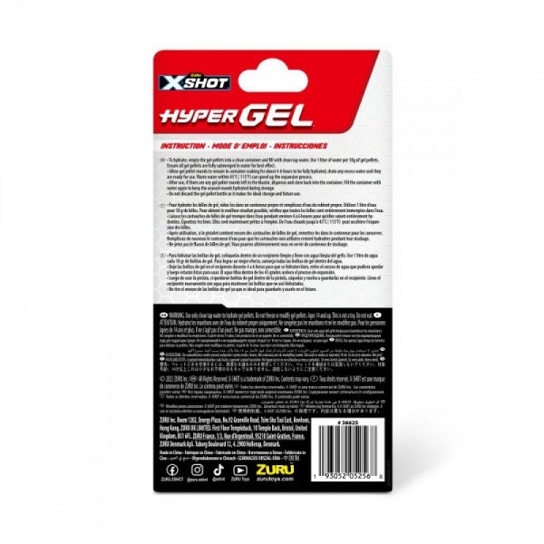 ZURU X-Shot Kulki żelowe Hyper Gel 20 000 sztuk