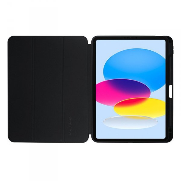 CRONG PrimeFolio Etui iPad 11 (2025) / iPad 10.9 (2022) z podstawką i schowkiem na Apple Pencil