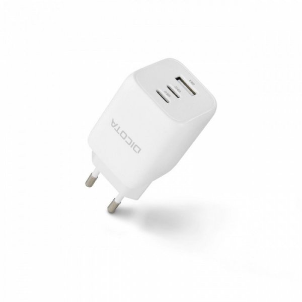 DICOTA Ładowarka uniwersalna 3-Port GaN  65W EU