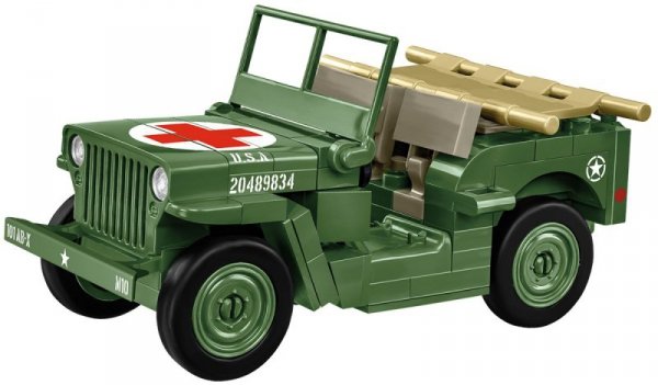 Cobi Klocki Klocki Medical Willys MB