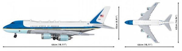 Cobi Klocki Klocki Boeing 747 Air Force One