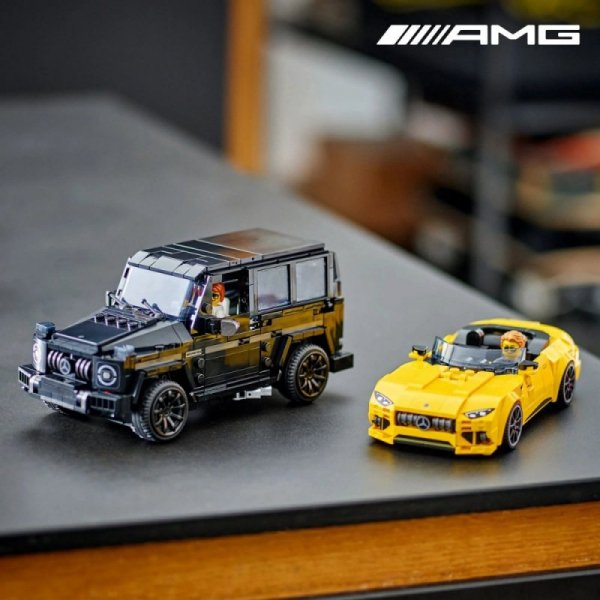 LEGO Klocki Speed Champions 76924 Mercedes-AMG G 63 i Mercedes-AMG SL 63
