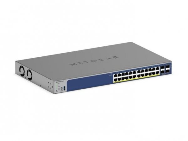 Netgear Przełącznik Smart GS728TXP 24GE PoE+ 4SFP+