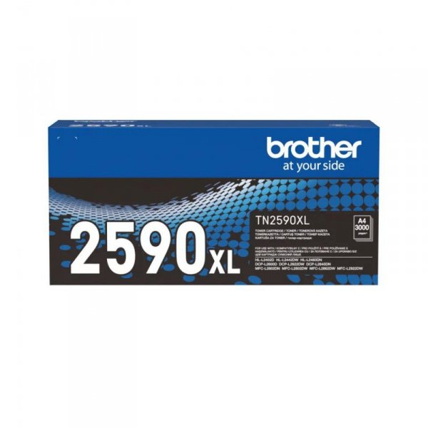 Brother Toner TN-2590XL BLACK 3000 stron do L24xx/26xx/28xx/29xx